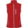 Nevada unisex softshell bodywarmer, Red