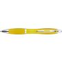 Newport ballpen, colour barrel, yellow
