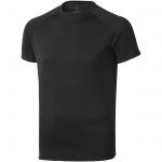Niagara short sleeve men's cool fit t-shirt, solid black (3901099)