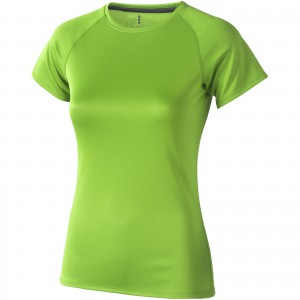 Niagara short sleeve women's cool fit t-shirt, Apple Green (T-shirt, mixed fiber, synthetic)