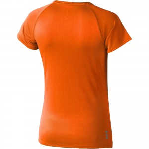 Niagara short sleeve women's cool fit t-shirt, Orange (T-shirt, mixed fiber, synthetic)