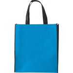 Nonwoven (80 gr/m2) shopping bag Kent, light blue (0972-18)