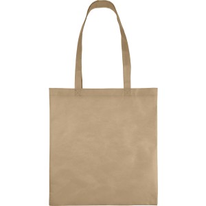 Nonwoven (80 gsm) shopping bag Taye, khaki