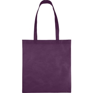 Nonwoven (80 gsm) shopping bag Taye, purple