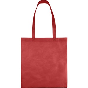 Nonwoven (80 gsm) shopping bag Taye, red