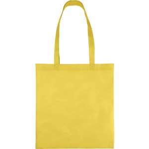 Nonwoven (80 gsm) shopping bag Taye, yellow