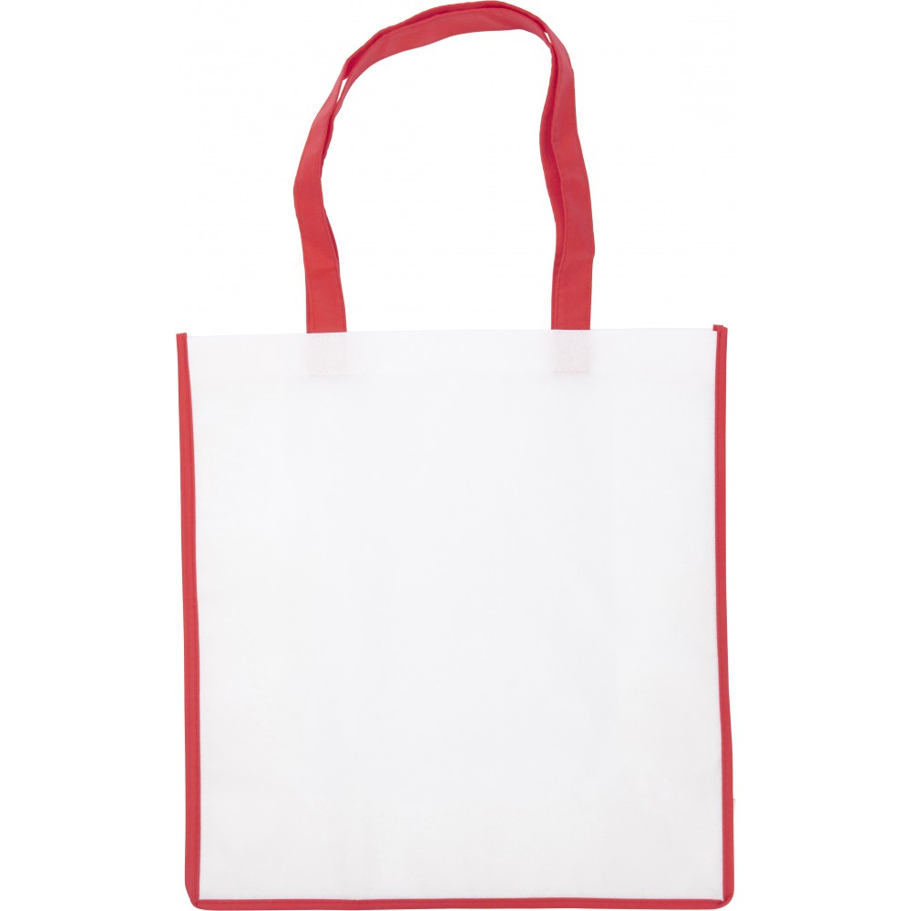 red non woven bag