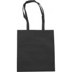 Nonwoven carrying/shopping bag, black (6227-01CD)
