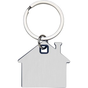 Nook house-shaped keychain, Blue (Keychains)