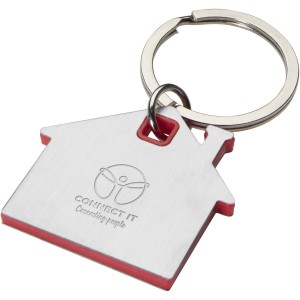 Nook house-shaped keychain, Red (Keychains)