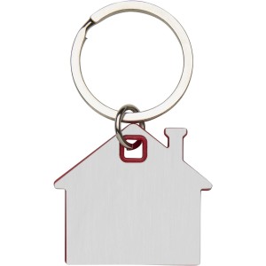 Nook house-shaped keychain, Red (Keychains)