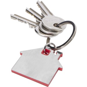 Nook house-shaped keychain, Red (Keychains)