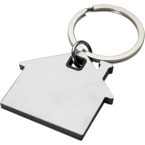Nook house-shaped keychain, Solid black (Keychains)