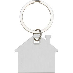Nook house-shaped keychain, White (Keychains)