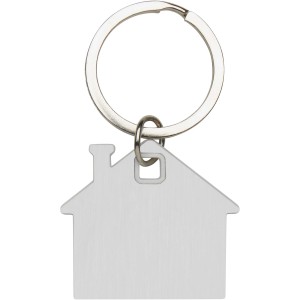 Nook house-shaped keychain, White (Keychains)
