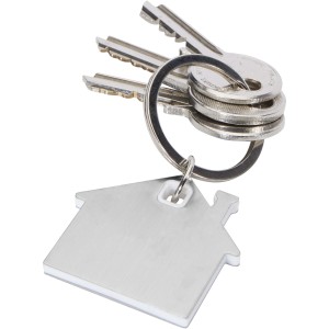 Nook house-shaped keychain, White (Keychains)