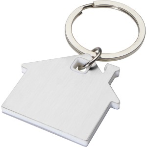 Nook house-shaped keychain, White (Keychains)