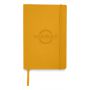 Classic A5 soft cover notebook, Yellow