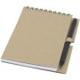 Luciano Eco wire notebook with pencil - small, Natural