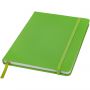 Spectrum A5 hard cover notebook, Lime