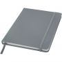 Spectrum A5 hard cover notebook, Silver