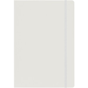 Cardboard notebook Chanelle, white (Notebooks)
