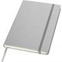 Classic A5 hard cover notebook, Silver