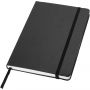 Classic A5 hard cover notebook, solid black
