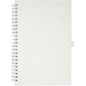 Dairy Dream A5 size reference spiral notebook, Off white (Notebooks)