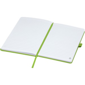 Honua A5 recycled paper notebook with recycled PET cover, Li (Notebooks)