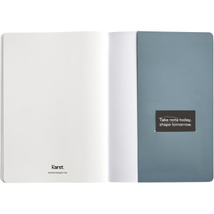 Karst(r) A5 stone paper journal twin pack, Light blue (Notebooks)