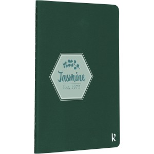 Karst(r) A6 stone paper softcover pocket journal - blank, Dark green (Notebooks)