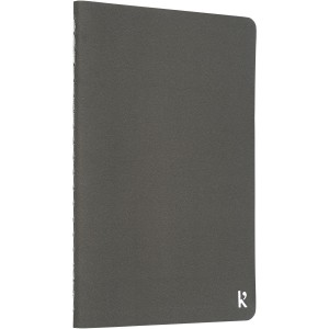 Karst(r) A6 stone paper softcover pocket journal - blank, Slate grey (Notebooks)