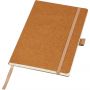 Kilau recycled leather notebook, Natural