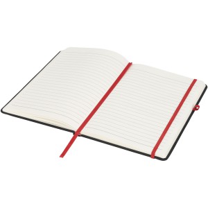 Noir medium notebook, solid black,Red (Notebooks)