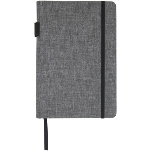 Orin A5 RPET notebook, Heather grey (Notebooks)