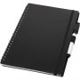 Pebbles A5 size reference reusable notebook, Solid black