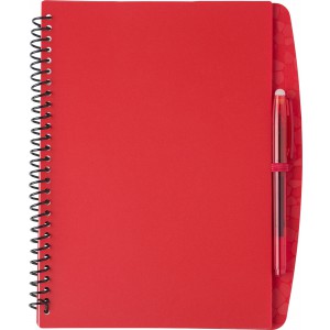 PP notebook Aaron, red (Notebooks)