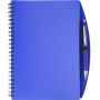 PP notebook with ballpen Solana, blue