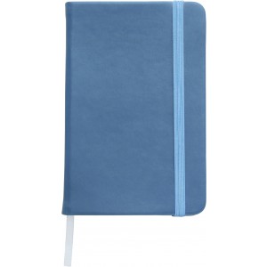PU notebook Brigitta, light blue (Notebooks)