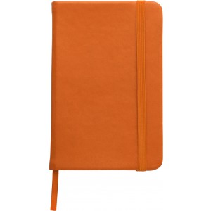 PU notebook Brigitta, orange (Notebooks)