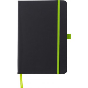 PU notebook Charlene, lime (Notebooks)