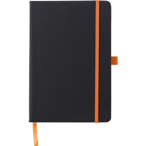 PU notebook Charlene, orange (Notebooks)