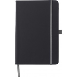 PU notebook, grey (Notebooks)