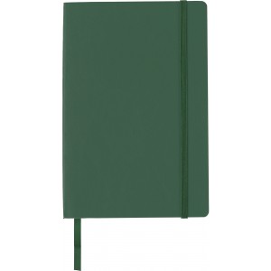 PU notebook Mireia, green (Notebooks)