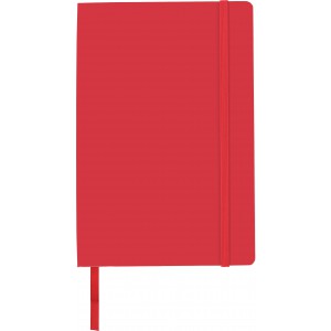 PU notebook Mireia, red (Notebooks)