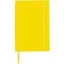 PU notebook Mireia, yellow