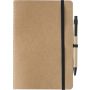 Recycled carton notebook (A5) Theodore, black