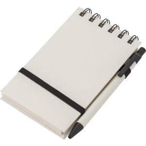Recycled milk carton notebook Martha, White (Notebooks)