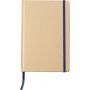 Recycled paper notebook (A5) Gianni, blue